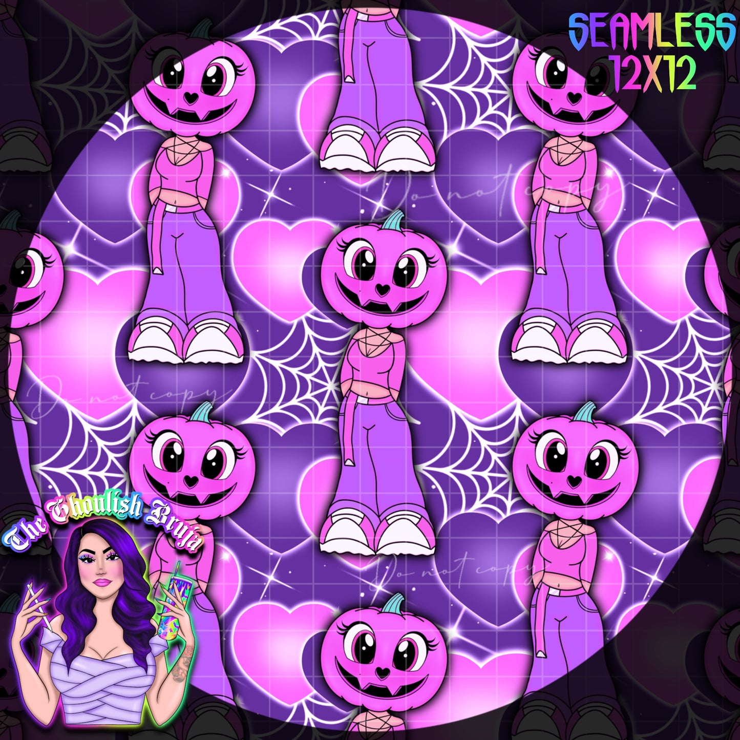 Mi Vida Spooky Seamless Files (choose option)