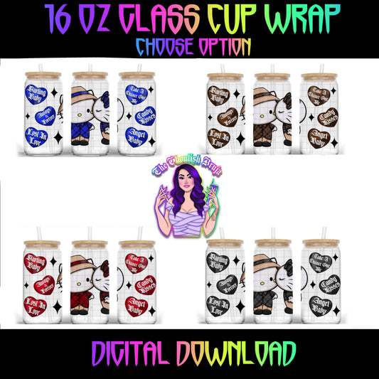 Hk Chicano Love Cup Wraps 16oz