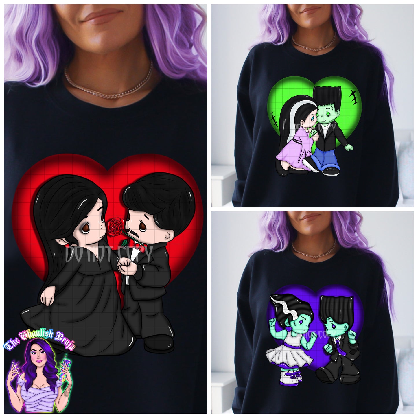 Goth Vday PM Mashup PNG Files