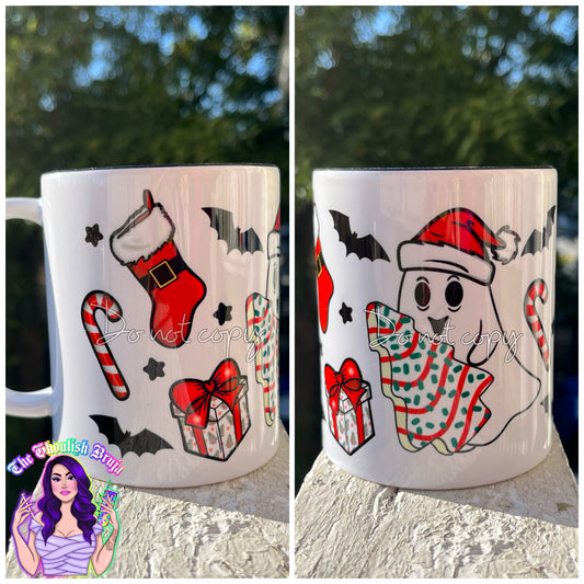 Christmas Ghostie 11oz Mug