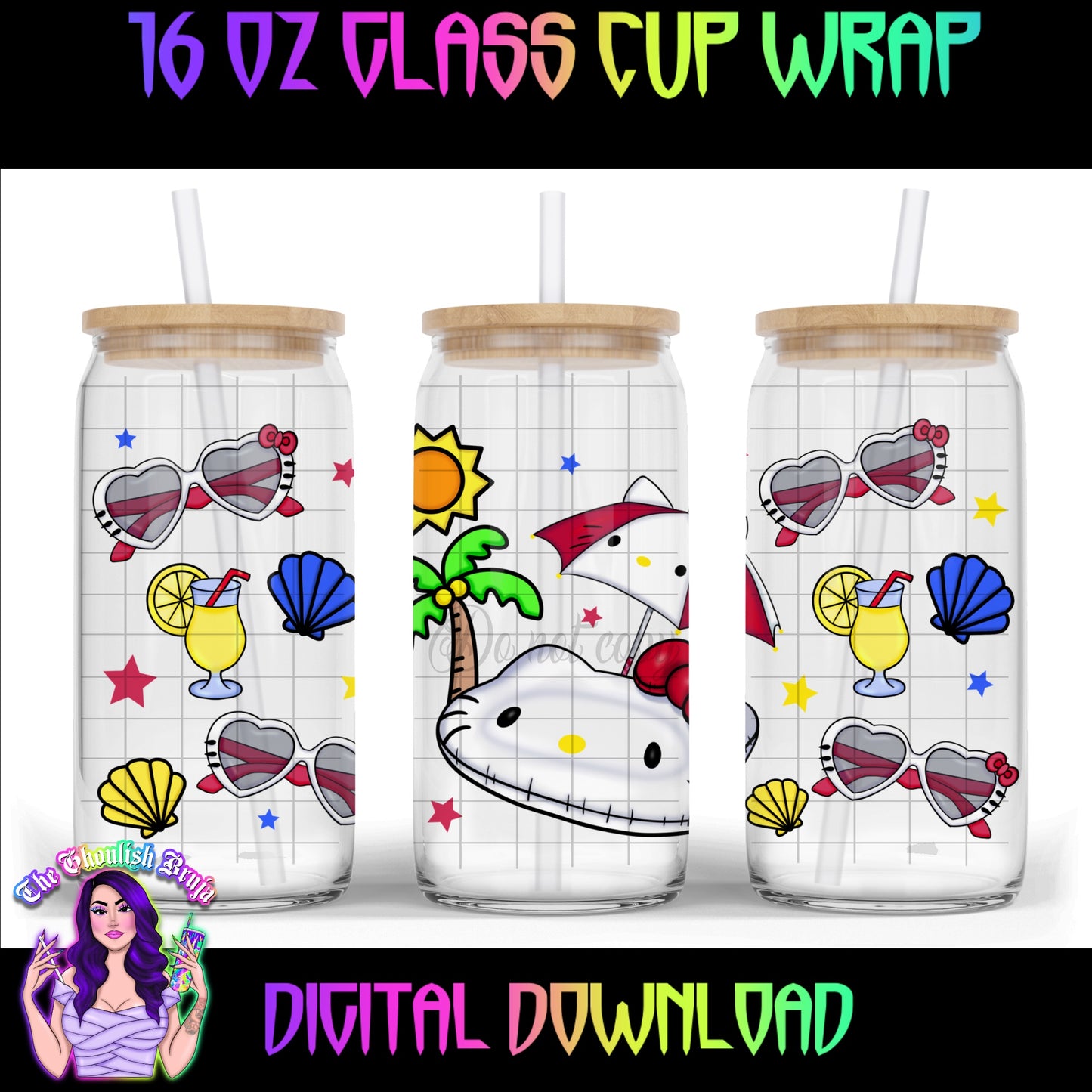 Hk Summer Cup Wraps 16oz