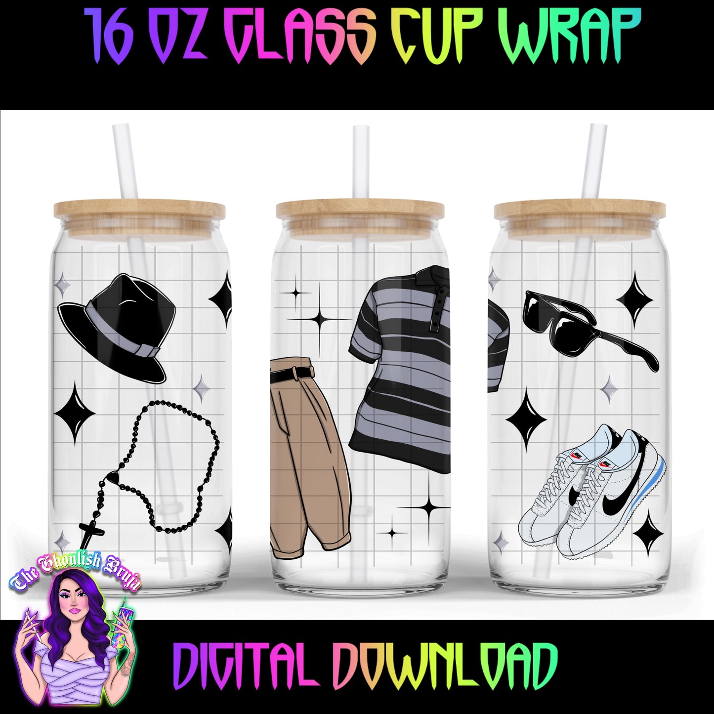 Chicana/o Cup Wraps 16oz