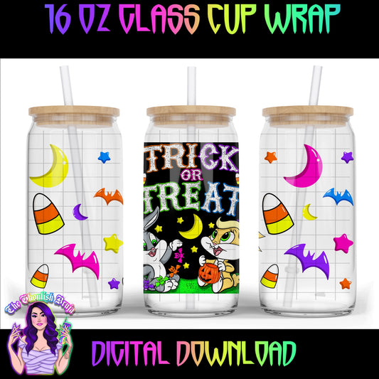 Spooky LT 16 oz Cup Wrap File